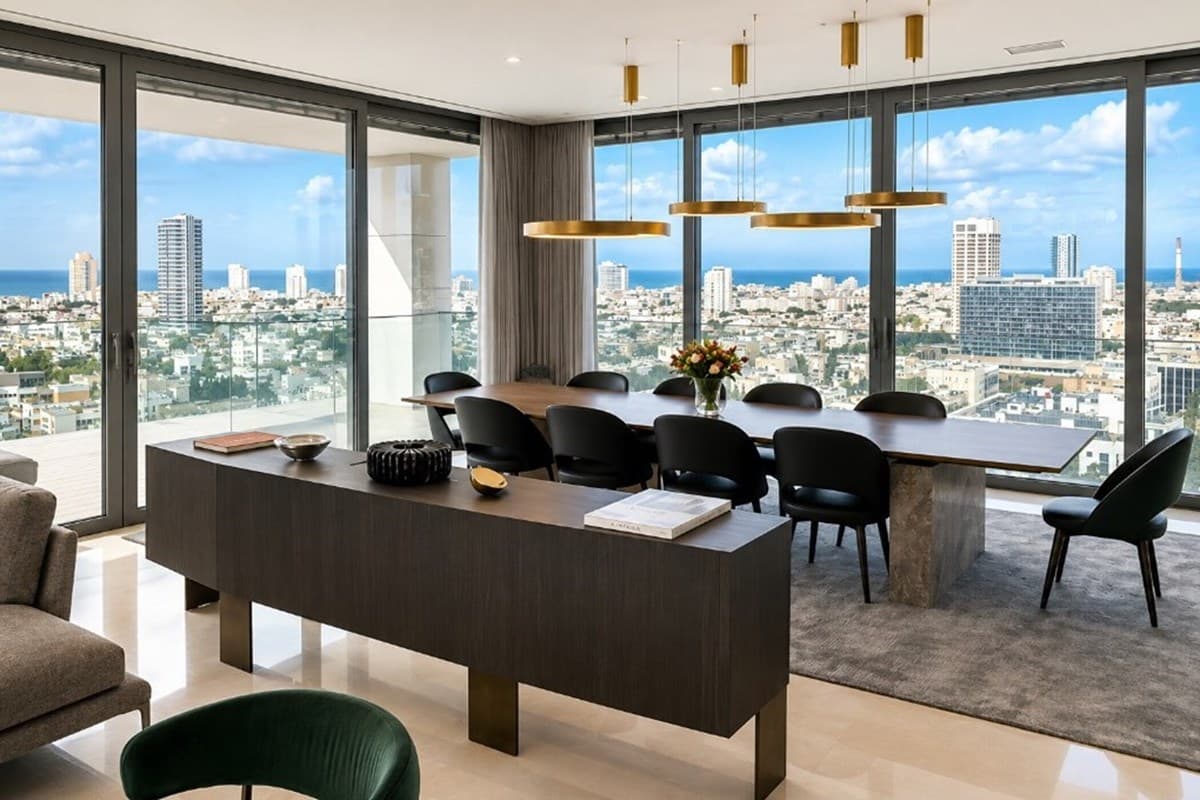 דירת יוקרה המתפרסת על קומה שלמה במגדל השופטים! — 2