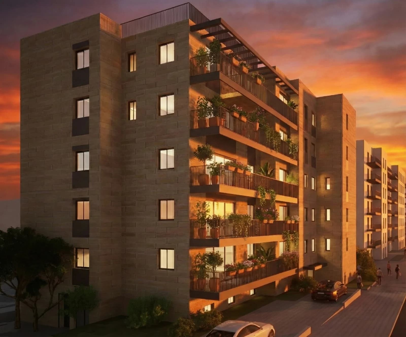 Квартира 6 комнат, 215 м² в Бака
