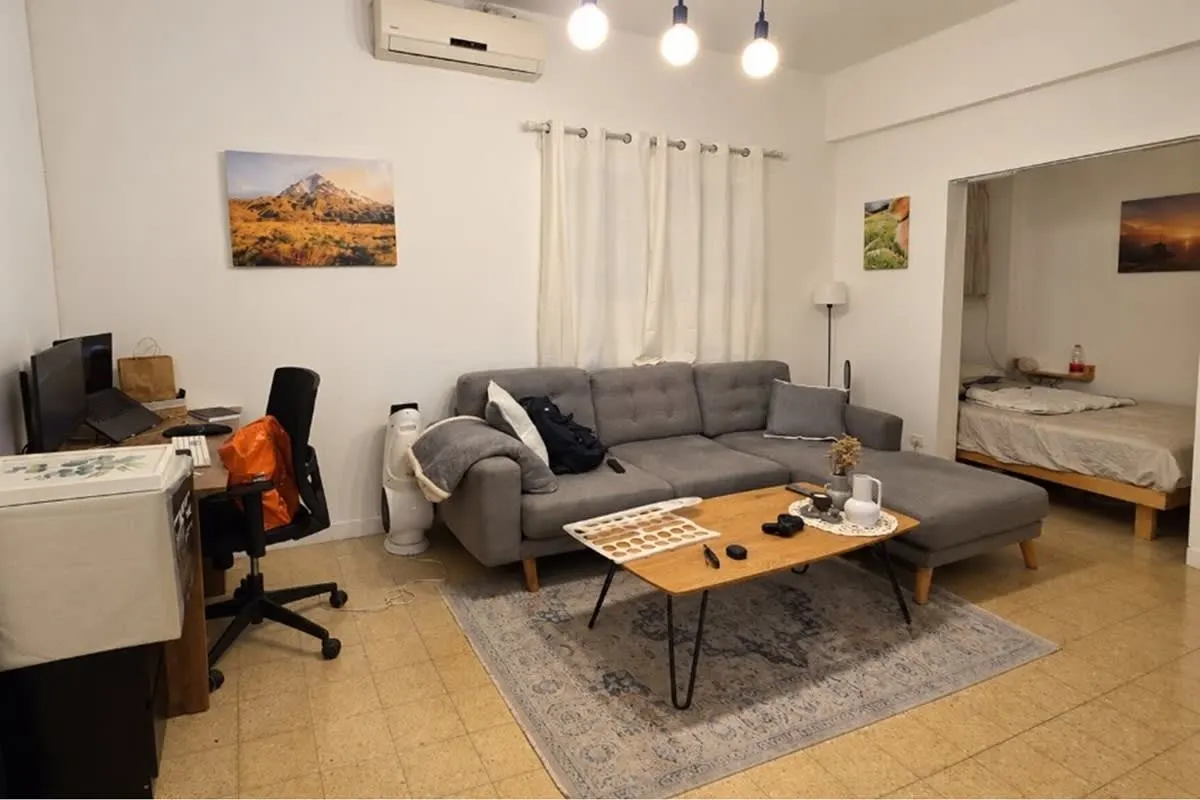 דירת 2 חד' שמורה עם פוטנציאל ענק!