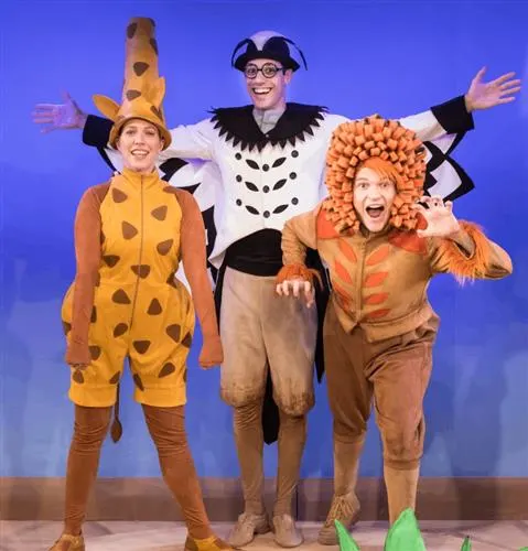 האריה הרעמתן והג'ירפה גם